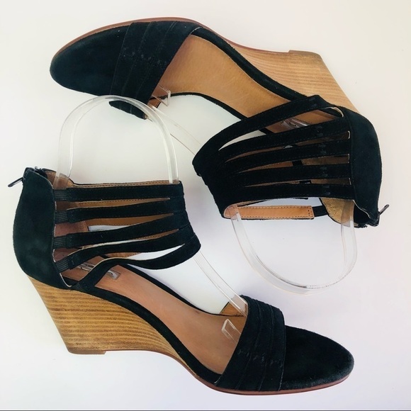 Halogen Kyla Suede Strappy Wedge Sandal - Picture 7 of 11